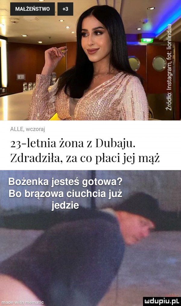 małżeństwo   i. o żródło nstagra m fot iwonhnd bu my ofiar. ciuchcia iuż y y. abakankami ed  e ls wdupiu pl