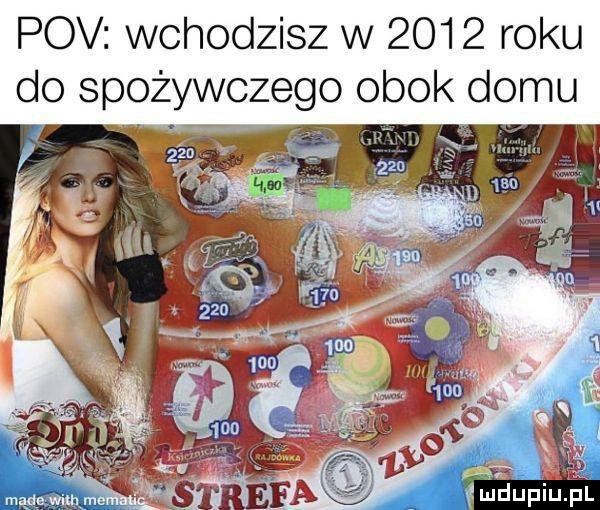 pcv wchodzisz w      roku do spożywczego obok domu