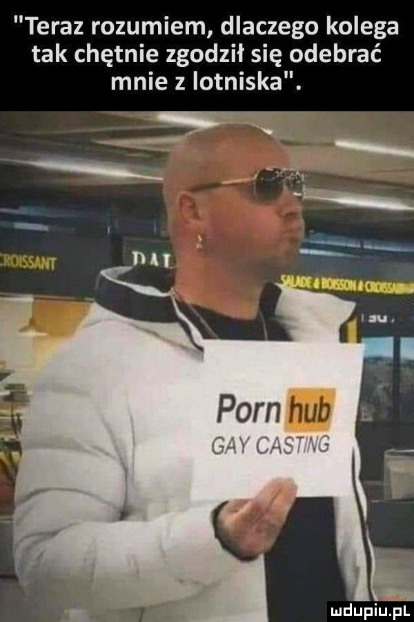 teraz rozumiem dlaczego kolega tak chętnie zgodził się odebrać mnie z lotniska.  . abakankami. x    . mdupiużpl