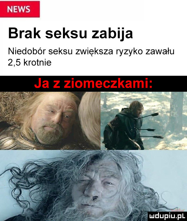 news brak seksu zabija niedobór seksu zwiększa ryzyko zawału     krotnie