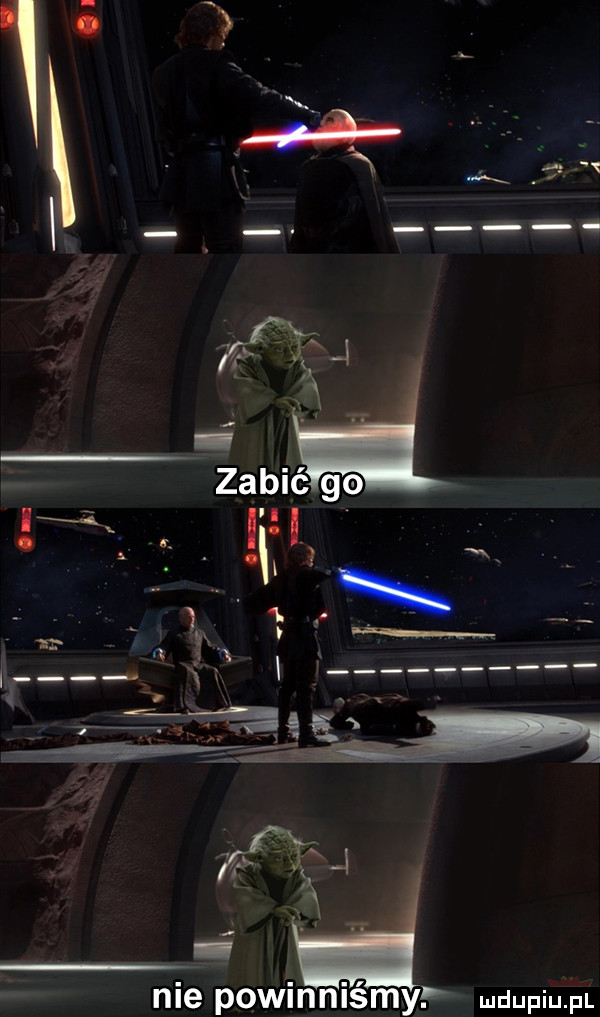 nie powinniśmy me