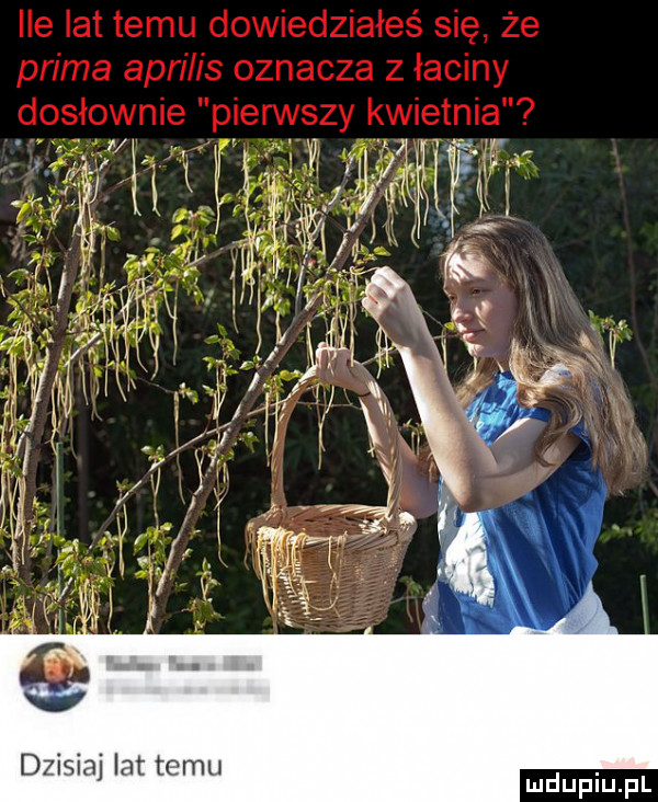 dzisiaj lat temu