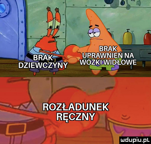 uprawnien na ny wózjśiiwib łoje. a rozładunek ręczny er