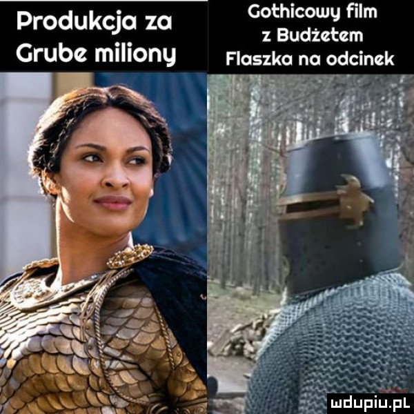 gothicowu film drodukcja za budżet. gi uac milionu flaszka na odcinek