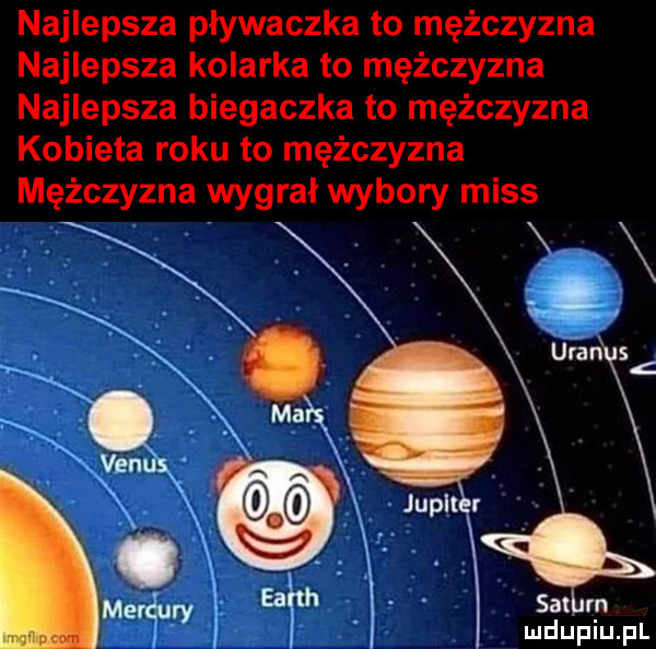 najlepsza pływaczka to mężczyzna najlepsza kolarka to mężczyzna najlepsza biegaczka to mężczyzna kobieta roku to mężczyzna mężczyzna wygrał wybory miss