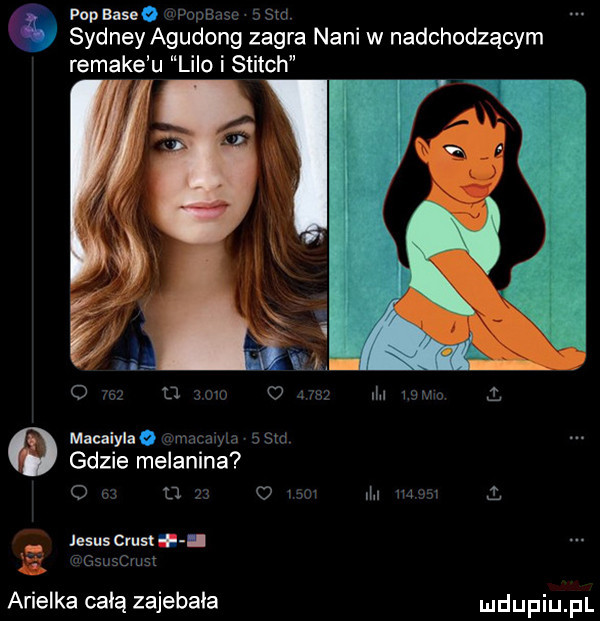 pop base sydney agudong zagra noni w nadchodzącym remake u lilo i switch l   c m macaiyla gdzie melanina i n anielka całą zajebała jebus crust f ei