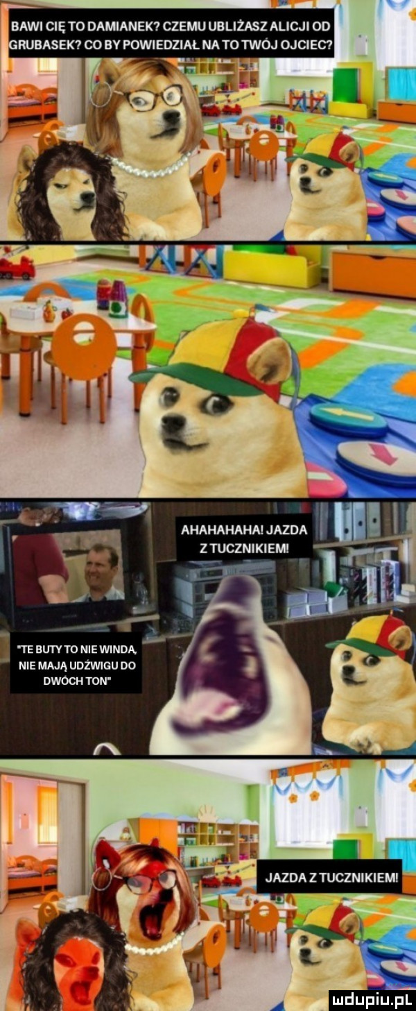 fur v. ahahahahai jazda.   ztucznikiem te bun to nie windą nie mają udzwigu d  dwoch tam
