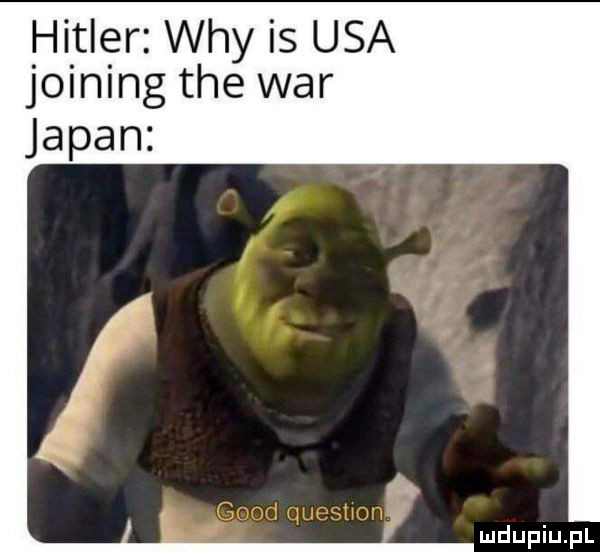 hitler wdy is usa joining tee war japan