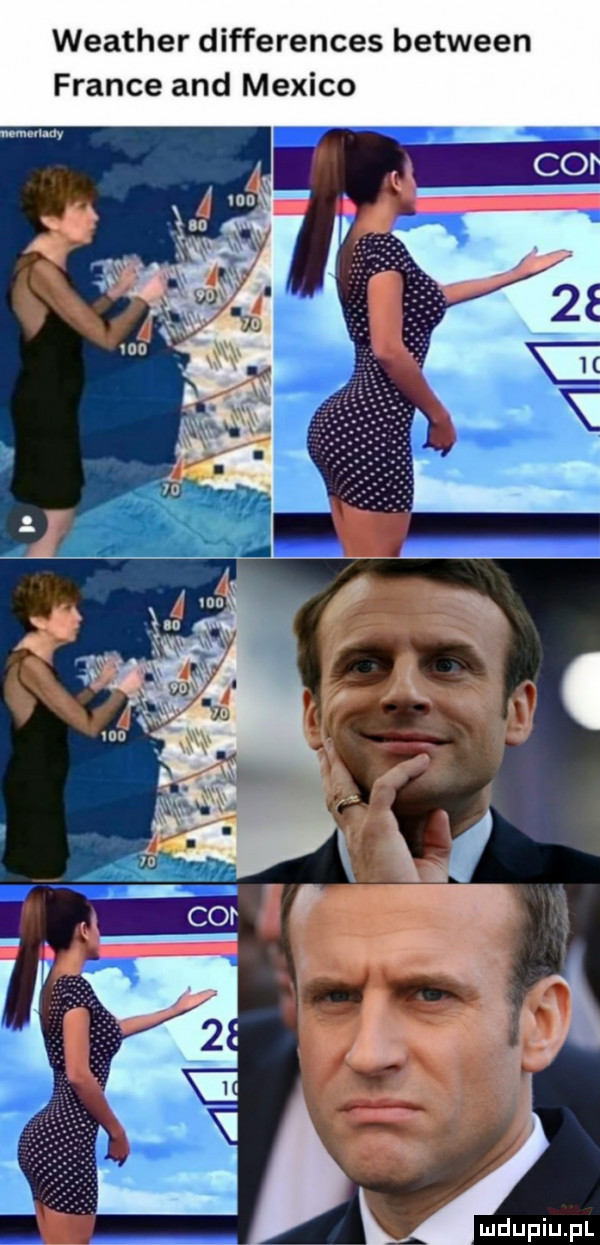 weather differences between france and mexico