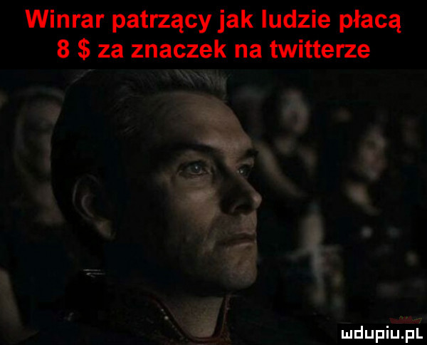 winiar patrzący jak ludzie płacą   za znaczek na twitterze j ą i p f a   u ii