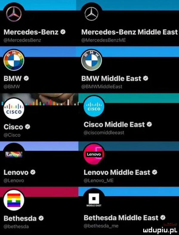 m mercedes benz. mercedes benz miodle east mmm mae emu umnrmlmbd v lł bmw. bmw miodle east. nw upi ww mh l o r cisco. cisco miodle east. mmm m m mw mrﬂwaa. lenovo. lenovo miodle east. ll www jl hj mlmf bethesda. bethesda miodle east. lmlhczrlą ledk uli vm w