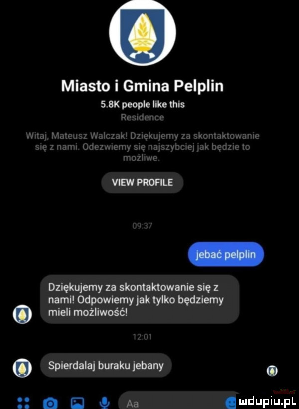 miasto i gmina pelplin    k people like tais l. vin profile dziękujemy za skontaktowanie się z nami odpowiemy jak tylko będziemy. minii możliwość. spierdalaj buraku jebany o. g aa