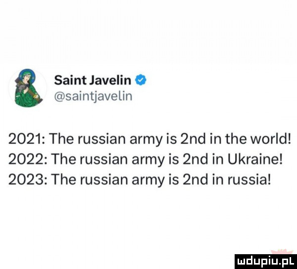 saint javelin o saintjavelin      tee russian admy is  nd in tee wored      tee russian admy is  nd in ukraine      tee russian admy is  nd in russia ludu iu. l