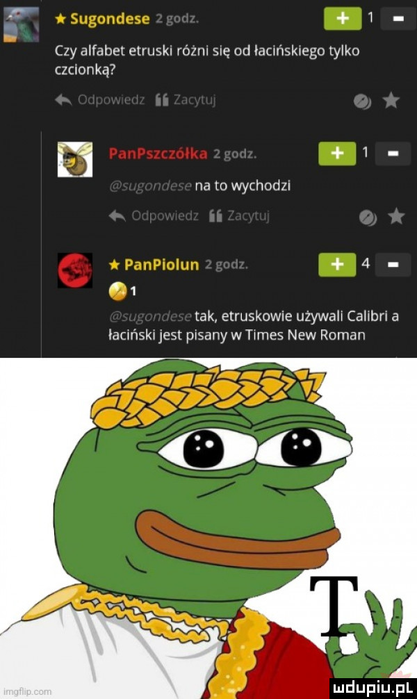 czy alfabet etruskl róziu się od oacwńskwego tylko czcionką b na to wychodzi     tak etruskowie uzywa callan a lacwńskw jest pasany w times naw roman