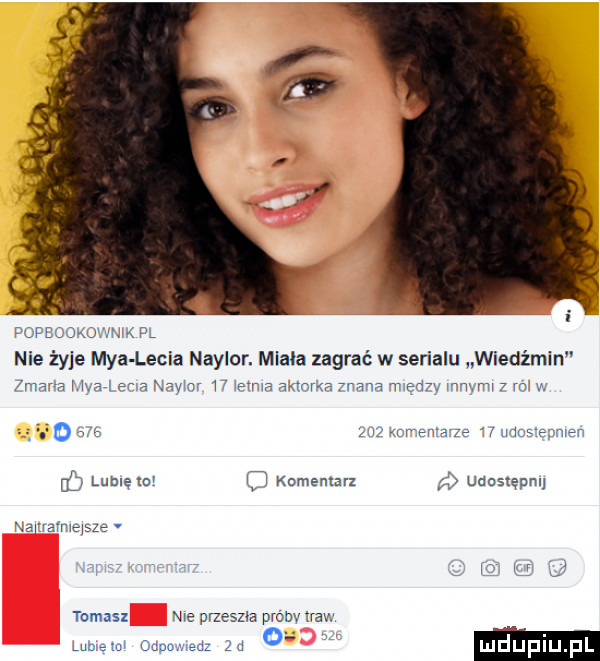 mmm nie żyje maa lucia naylor. miała zagrać w serialu wiedźmin rwa an fr a naw e ma w-wa n mem man   m n u na w. uc www o komentarz d udoslępnu nar a masze tomasz me przejm prom hiw. o mecz   a lome m ohp