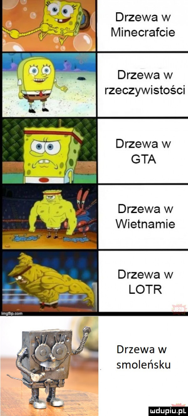 drzewa w minecrafcie drzewa w rzeczywistości drzewa w gta drzewa w wietnamie drzewa w lotr drzewa w smoleńsku ludu iu. l