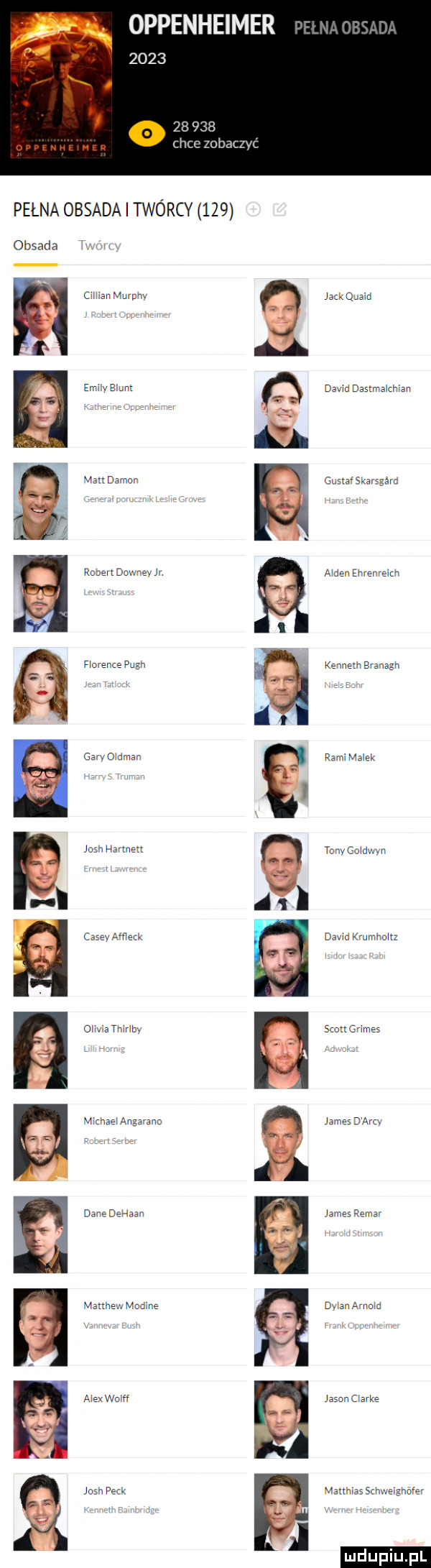 oppenheimer              chce zobaczvc pełna obsada twórcy     obsada h ciuzan murphy g jathuaid emuvmum n david dastmzlchian gustafskavsgam man domen roba down zy jr. g nden ehrenreich. norme pugn kenneth branagh gary oldman rami malek josh hauueu toby gomwyn l caieymoed down kum ham ohvia tnirlm. smanma manny angaranc james d arnv mannem modine dylan adam mam h mm max wolff jason ozrke josh pak maxwas srhweighover
