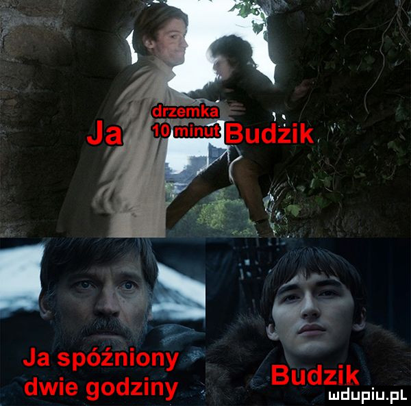 ja spóźniony dwie godziny budzik