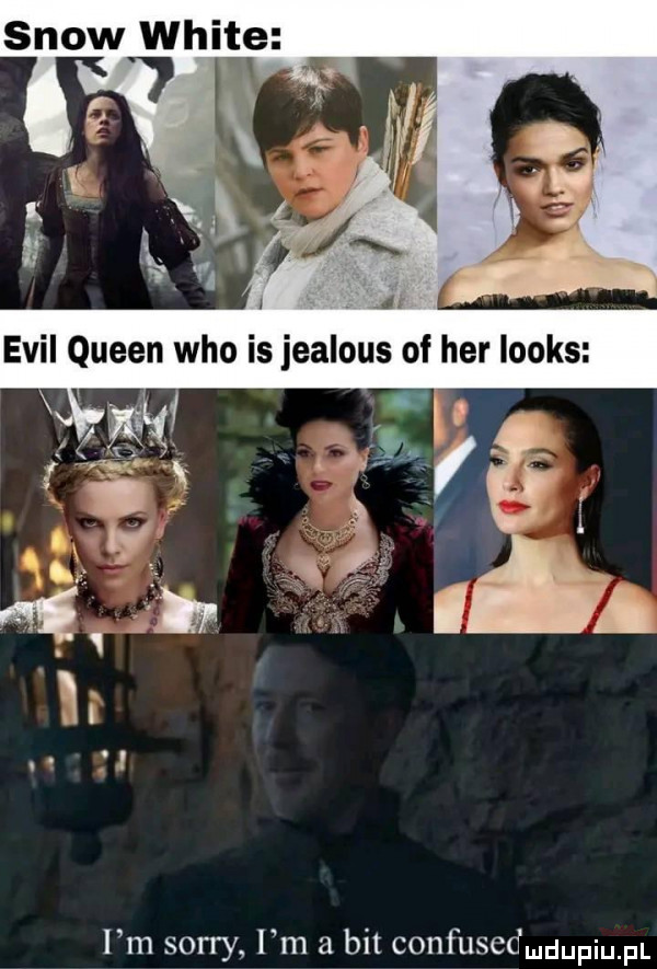 snow white i m sorry i m a bit confuscdmdupium