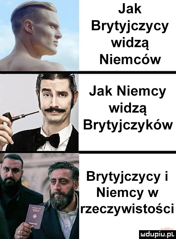 jak brytyjczycy widzą niemców jak niemcy widzą brytyjczyków brytyjczycyi   niemcy w rzeczywistości ludu iu. l