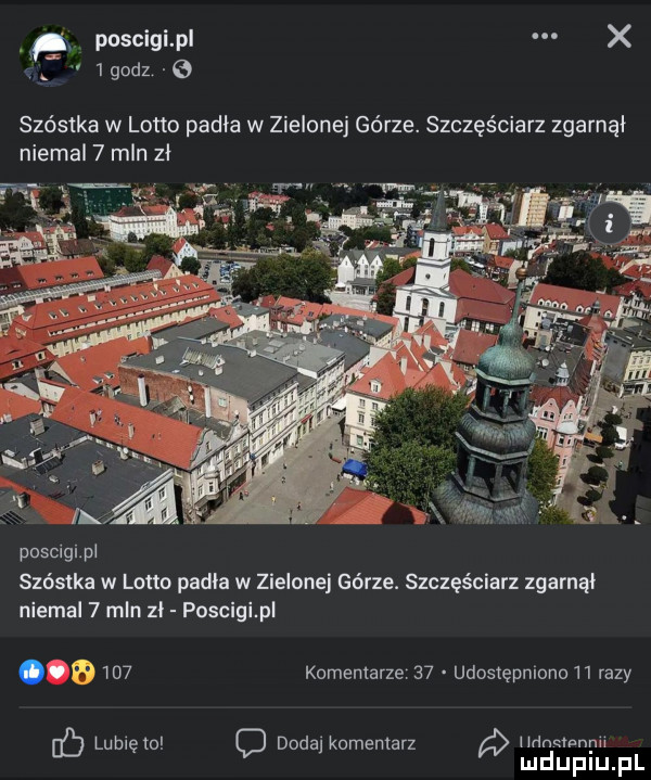 pascigi pl x lgodz e szóstka w lotto padla w zielonej górze. szczęściarz zgarnął niemal   mln zł posciglpl szóstka w lotto padla w zielonej górze. szczęściarz zgarnął niemal   mln zł posclgi p       komentarze    udostępnlonoll razy lublęm dodaj komentarz imam