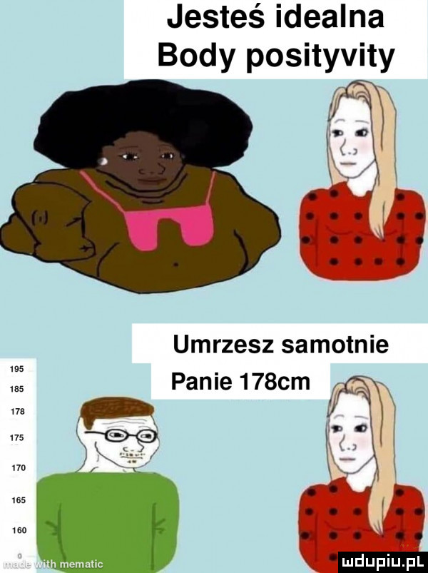 jesteś idealna body posityvity umrzesz samotnie panie    cm vq o   a i k na ws no     sn