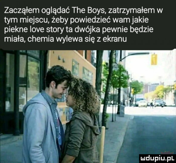 zacząłem oglądać tee boks. zatrzymałem w tym miejscu żeby powiedzieć wam jakie piekne live story ta dwójka pewnie będzie miała chemia wylewa się z ekranu