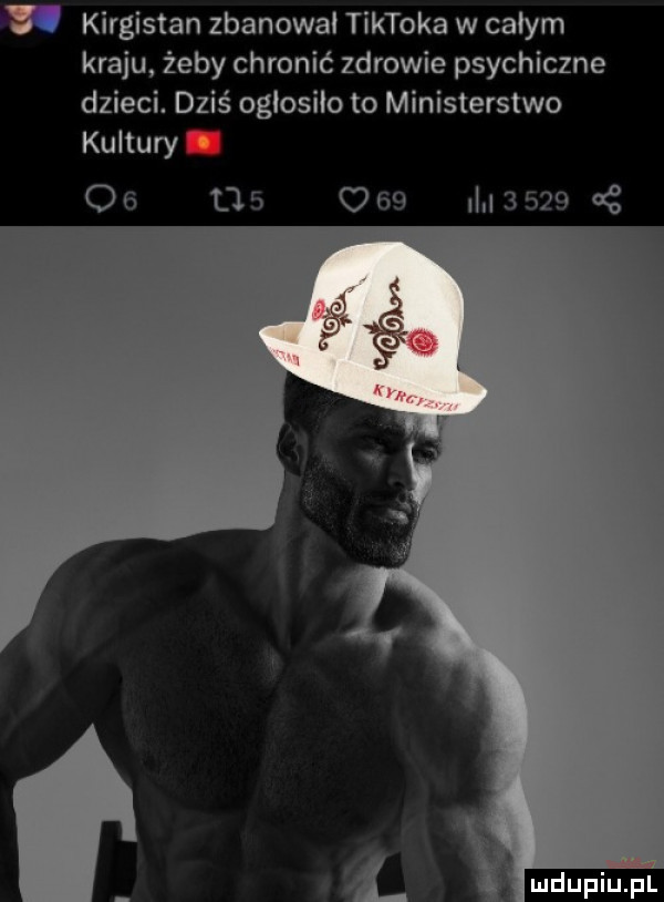 kirgistan zbanowai tiktoka w całym kraju żeby chronić zdrowie psychiczne dzieci. dziś ogłosiło to ministerstwo kultury       c           z