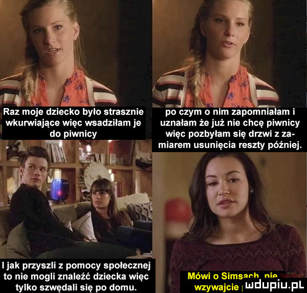 raz moje dziecko bylo strasznie fo chyr n o nam uhomnlmm i wkurwiające więc wsadziłam je uznałam że już nie chcę piwnicy do piwnicy więc pozbyhm się dnwl z u maarem usunięcia reszty później. ibuk payull pomocy walec  i to nie mogli znaleźć dziecka więc mówi o scms rh nh tylka szwędull się no demu. wzywajcie i ndupm pl
