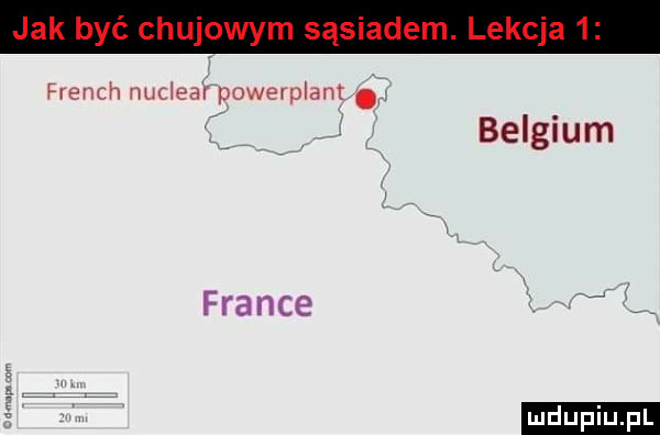 french nudear powerplam. belgiem france