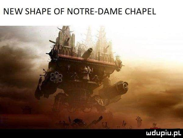naw shake of notce dame czapel
