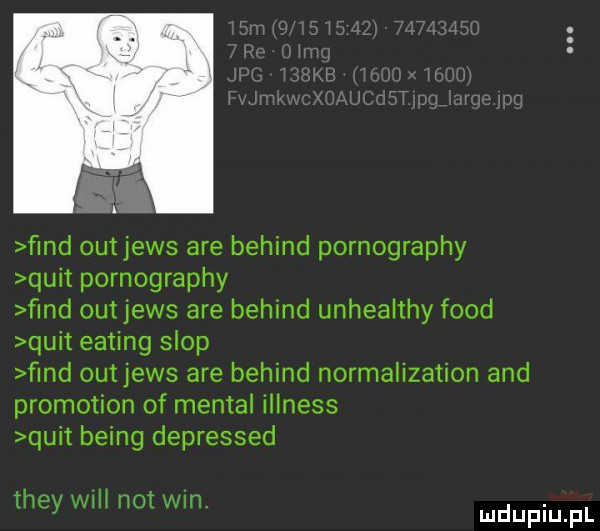 a fond out jens are belind pornography quit pornography ﬁnd outjews are belind unhealthy fond quit eating shop ﬁnd outjews are belind normalizalion and promotion of mental illness quit being depressed they will not win