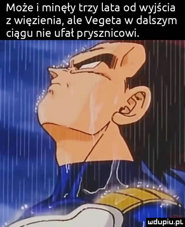 może i minęły trzy lata od wyjścia z więzienia ale vegeta w dalszym