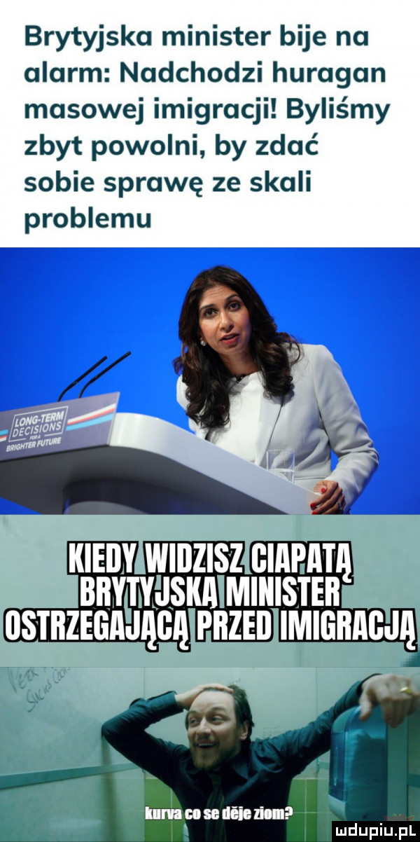 brytyjska minister bije na alarm nadchodzi huragan masowej imigracji byliśmy zbyt powolni by zdać sobie sprawę ze skali problemu