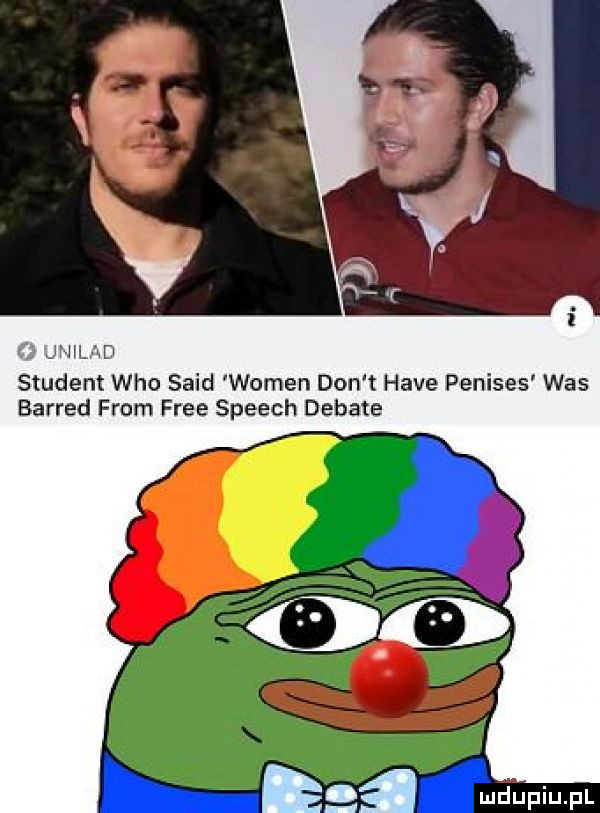 student who said wojen don t hace penises was barred from free speech debate jdupiupl