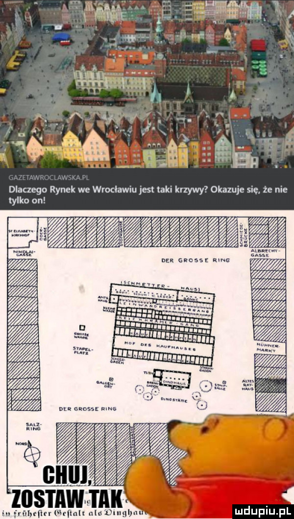 gram dlaczego rynek we wroclawiu jest taki krzywy okazuje się że nie tylko on