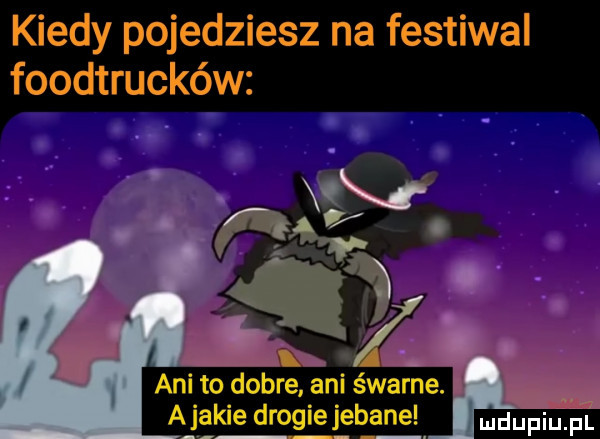 kiedy pojedziesz na festiwal foodtrucków qv. i ani to dobre ani śwarne. a jakie drogie jeb ane ludupiu. fl