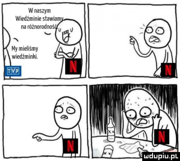 w naszym my mieliśmy wiedźminki