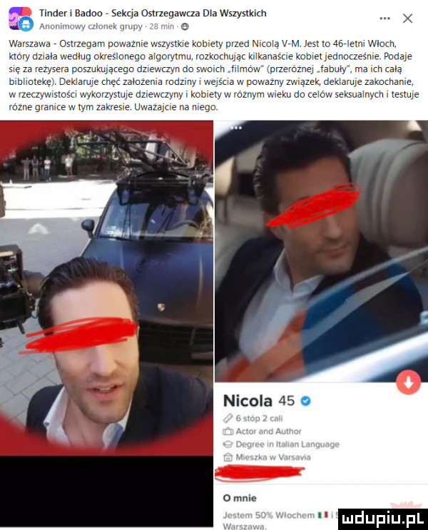 i ﬁnder bucino sekta   m gawtza ma szvslkmh mne muwm vlmćdutwc vehmmythw eshne mm gmmcewrym mens uwqawrna m nicola
