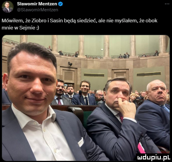 słnmmir manuel o mówiłem. że ziobro i sasin będą siedzieć. ale nie myślałem że obok mnie w sejmie x. x