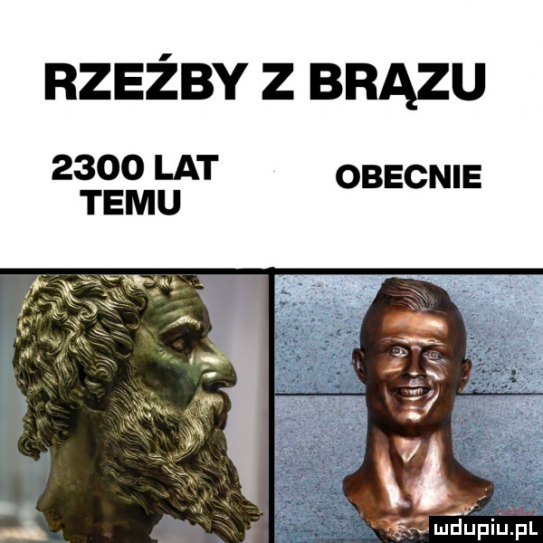 rzeźby z brązu      lat obecnie temu