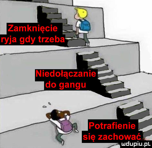 niedołączanie do gangu się zachować