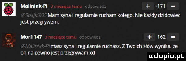 i mii li ak pi meswqccmmu     mam syna i regularnie rucham kolega. nie każdy dzidku ihs pnegrwrem morﬁ     m   h  e lamu     masz syna i regularnie mmasz. z twoim slówwynlka. że on na pewnojest pnegrywam xd
