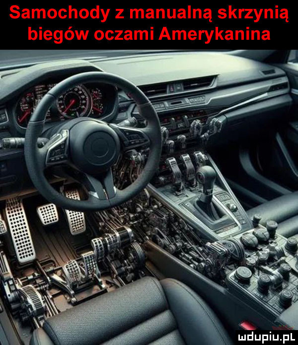 samochody z manualną skrzynią biegów oczami amerykanina mdupiupkl