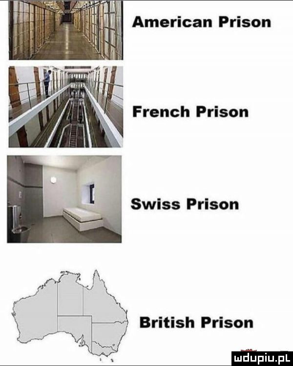 american prison french prison swiss prison british prison