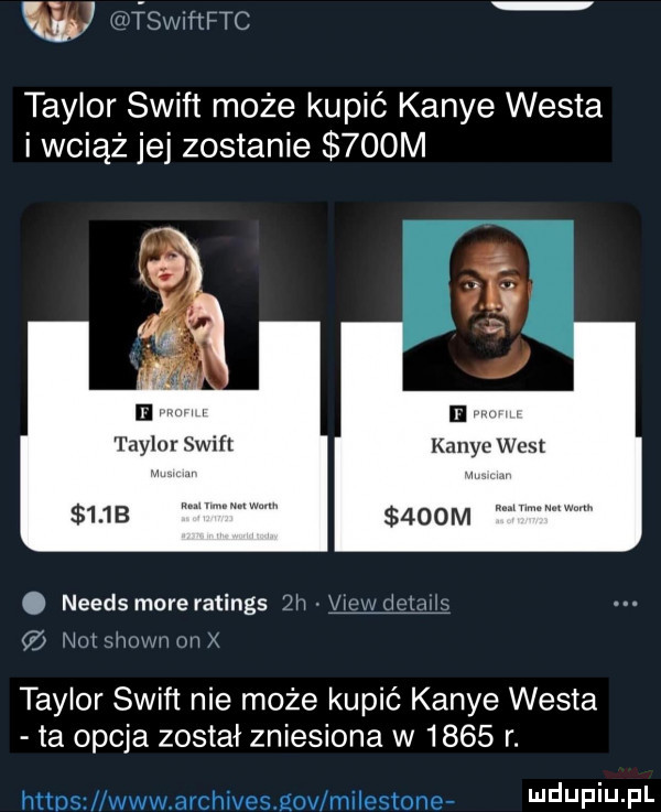 taylor swift może kupić kance westa i wciąż jej zostanie    m kance west. needsmorevatings iii ici w wii taylor swift nie może kupić kance westa ta opcja został zniesiona w      r