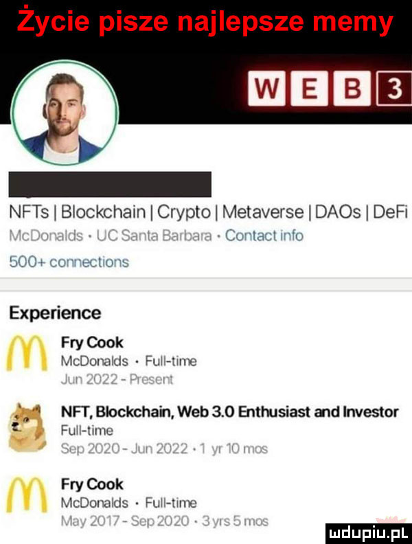 i mam nfts blockchain crypto metaverse dans dan cor iar u rw bio cew edda experience fry cook mcdomkls fumem   nfi blockcha n web     bithusiast md inwestor flhhhuc fry cook mcdomids fsh ube