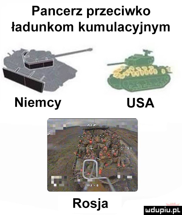 pancerz przeciwko ładunkom kum ulacyjnym   niemcy rosja ludu iu. l