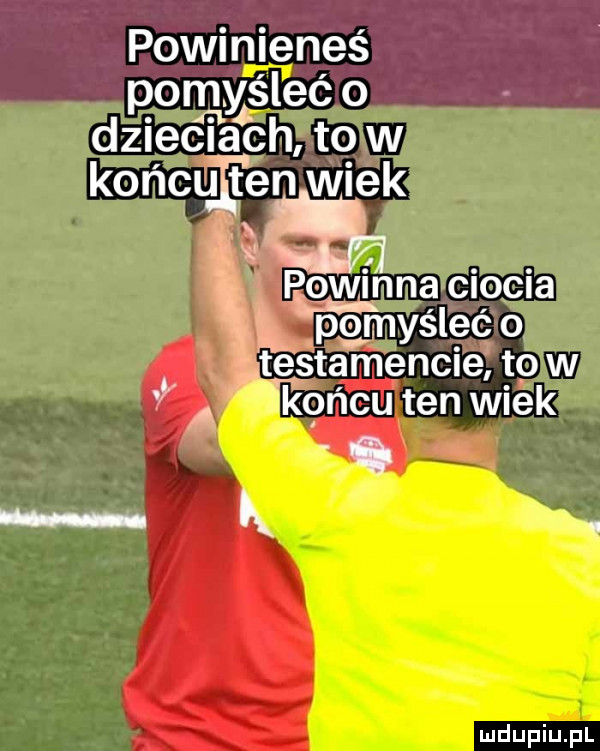 powinieneś ludu iu. l