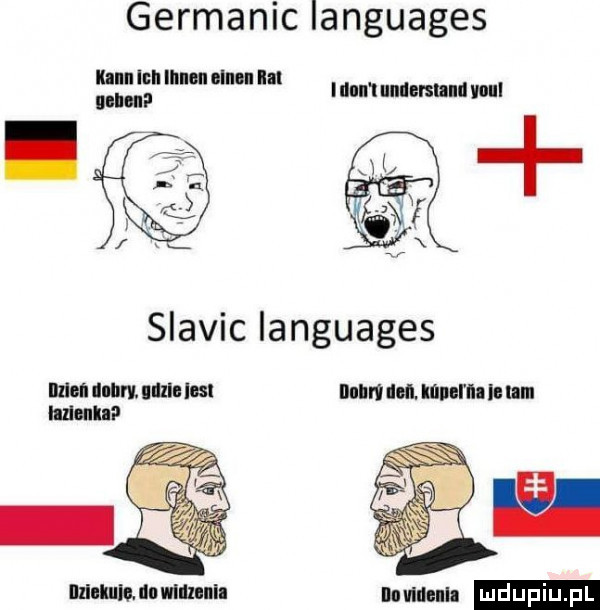 germanic languages illlll l unluslnld voll slavic languages mn dolin. ullle im th m. klinem le um manili namawia min nam nh
